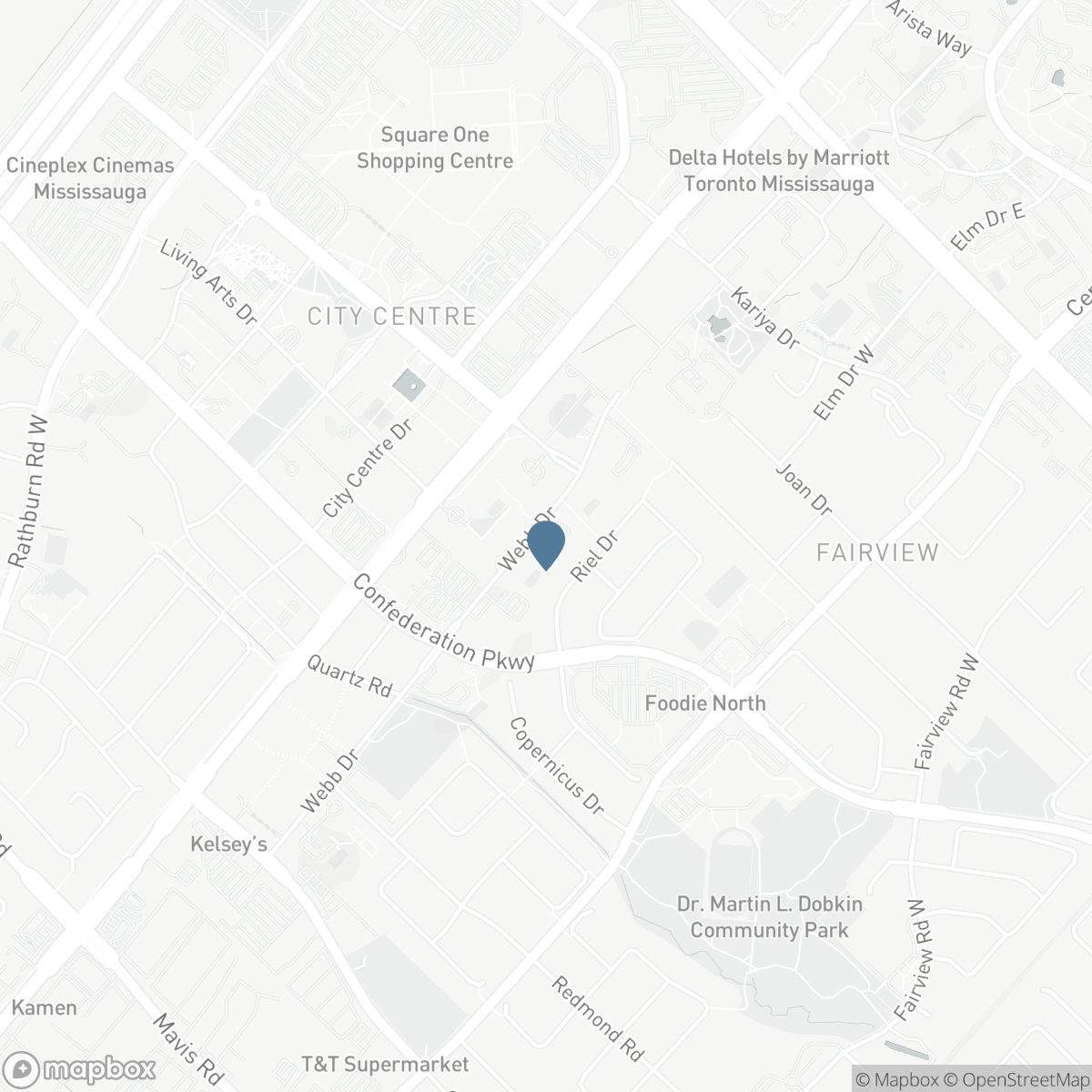 1115 - 300 WEBB DRIVE, Mississauga, Ontario L5B 3W3